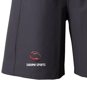 Verano nuevo transpirable logotipo personalizado bolsillo en blanco hombres y mujeres sueltos casuales cortos pantalones cortos de Softbol - Product Image 3