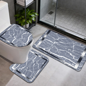 Custom Printed Bath <b>Mat</b> <b>Bathroom</b> Rug <b>Set</b> for <b>Bathroom</b> Non-Slip Shower Curtain Bath <b>Mat</b> - Product Image 1