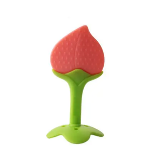 Juguetes <span class=keywords><strong>de</strong></span> dentición <span class=keywords><strong>de</strong></span> frutas suaves para bebés, mordedor <span class=keywords><strong>de</strong></span> silicona para bebés <span class=keywords><strong>de</strong></span> 0 a 6 meses y 6 a 12 meses, palo <span class=keywords><strong>congelador</strong></span> seguro para bebés y niños pequeños - Product Image 6
