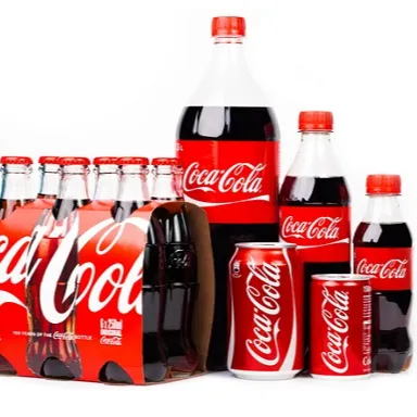 Coca-cola Original Soda Soft Drinks 16 FlOz Bottles 6 Pack/coca-cola Coke Soda 12 once (12 lattine)