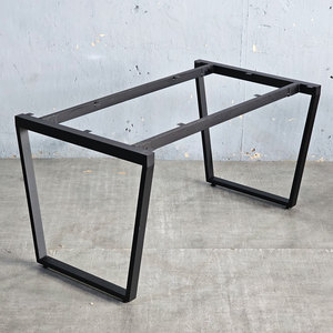 Pieds de table en acier au design industriel Trapez Concept 1400x800mm, robustes, pour table basse et table à manger, assemblage requis (HCTC006) - Product Image 2