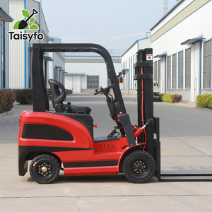 Carrello Elevatore Elettrico <span class=keywords><strong>Mini</strong></span> da 1-3 Tonnellate con Sedile, Altezza di Sollevamento 3m, Batteria al Piombo-Acido, Pneumatici Solidi per Terreni Accidentati - Product Image 3