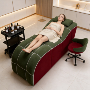 Cama de <span class=keywords><strong>Belleza</strong></span> de Lujo Color Rosa, con Curva <span class=keywords><strong>en</strong></span> S <span class=keywords><strong>y</strong></span> Soporte Corporal Completo para Spas - Product Image 4