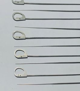 Instrumentos de Alta Calidad, 10 Piezas, Agujas Rectas para Sutura Scorpion en Artroscopia de Rodilla, Acero Inoxidable, ISO13485 - Product Image 3