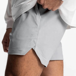 Short d'été décontracté 100% coton personnalisé Short de plage respirant High Street pour le jogging entraînement Short de course écologique - Product Image 5