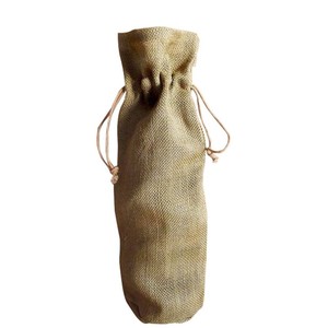 Bolsas de yute para botellas de vino, bolsa de transporte de alta calidad, funda de yute para botellas de vino, bolsa de regalo, al mejor precio - Product Image 6