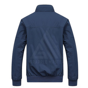Blouson Bomber Streetwear Personnalisé de Haute Qualité 2024 avec Motif Lettres, Col Montant, Imperméable et Coupe-Vent pour l'Hiver - Product Image 2