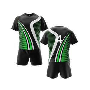 Ropa deportiva transpirable de uniforme de rugby de alta calidad para hombres diseñada por el fabricante de Pakistán, la mejor ropa de equipo de entrenamiento - Product Image 1
