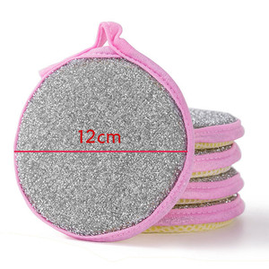20 éponges de nettoyage double face en PU pour cuisine, brosse pour casseroles et vaisselle, brosse de nettoyage ménager en polyester - Product Image 6