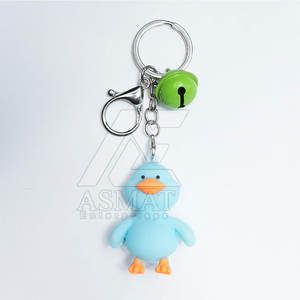Llavero de PVC blando de moda, soporte para llaves, decoración para bolso, regalo, colgante duradero 2026 - Product Image 3