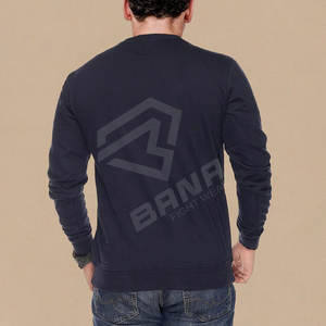 Sweatshirts d'hiver pour hommes Sweat-shirt en coton mélangé respirant doublé de haute qualité, écologique et personnalisable - Product Image 3