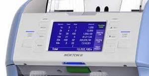 Kisan Newton III เครื่องนับเงิน2กระเป๋าเคาน์เตอร์เครื่องนับธนบัตร - Product Image 3