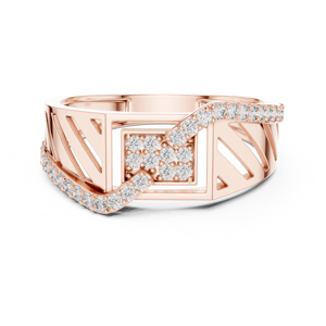 Anillo de Oro Blanco de 14K con Diamante Redondo de 0.34 Quilates Cultivado en Laboratorio, Certificado por IGI, de Lujo para Uso Diario, para Mujer |   Diamante Cultivado Nuevo - Product Image 2