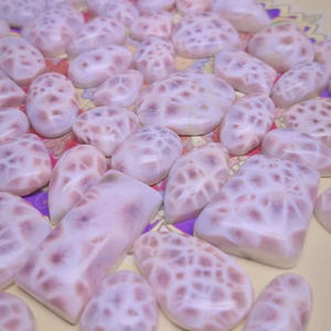 หินโทโมโซนิทธอมโซไนท์อัญมณีสีชมพูสีชมพูแบบหลวมที่สวยงาม - Product Image 2