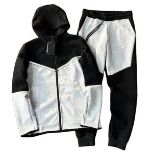 Chándal de fútbol de nueva temporada personalizado de alta calidad para hombre, chaqueta de fútbol de Algodón 100% con Todos los logotipos para invierno - Product Image 1