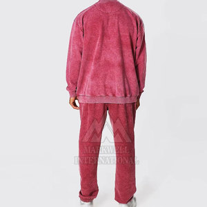 Pantalones Deportivos de Color Sólido Lavados al Ácido Hechos en Pakistán, Pantalones Deportivos Casuales Cómodos de Alta Calidad para Hombre - Product Image 6