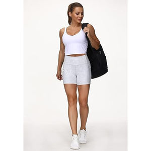 Short de yoga sans couture à séchage rapide pour femme taille haute pantalon de fitness Honey Butt-Culotte sexy de boxe et de yoga taille XL - Product Image 6