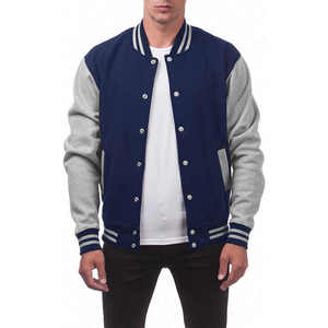 Vente chaude Varsity Jacket Hommes Baseball de haute qualité vierge pour manteau décontracté avec boutons CollegeBaseballjacket pour hommes - Product Image 6