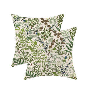 Fournisseur indien Conception personnalisée Textile de maison Taies d'oreiller en coton biologique avec impression personnalisée - Product Image 2