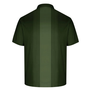 Camiseta de manga corta de secado rápido para hombre para polos, Camiseta deportiva y uniforme de poliéster transpirable con patrón sólido - Product Image 6