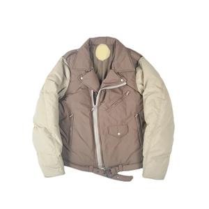 เสื้อโค้ทขนเป็ดแบบมีซิปแฟชั่นสำหรับผู้ชายเสื้อแจ็คเก็ตแนววินเทจให้ความอบอุ่น - Product Image 6