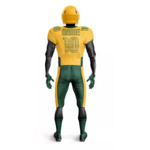 Maillot de football américain pour homme Tissu polyester respirant à séchage rapide Tops de football américain Uniforme confortable - Product Image 2