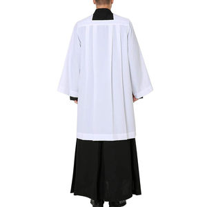 Robes de clergé de la meilleure qualité, prix d'usine, vente en gros, conception OEM ODM, respirantes, confortables, uniformes - Product Image 3