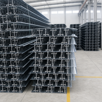Tôles de plancher en treillis d'acier galvanisé pour solutions de plancher rapide pour usines industrielles modernes et projets à déroulement rapide