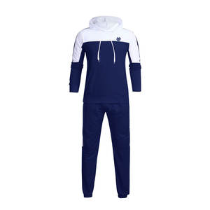 Survêtements pour hommes 100% coton Logo personnalisé motif solide vêtements d'entraînement et de jogging pour les ensembles respirants d'hiver les plus vendus - Product Image 2