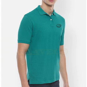 Patrón sólido de moda para hombres para camisetas de polo Ropa de punto informal Opciones de talla grande disponibles - Product Image 4