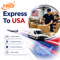 Agent d'expédition aérienne économique Chine-USA, faible coût de transport, livraison DDP porte-à-porte pour fret consolidé 1688