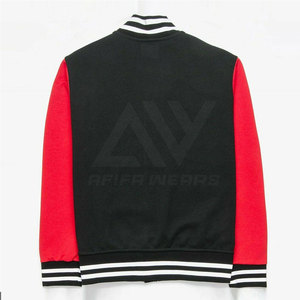 Chaqueta Universitaria Letterman 2024 para Hombre, 100% Algodón, Diseño de Logotipo Personalizado, Cuello Alto, Estilo Urbano, Resistente al Viento y Transpirable - Product Image 4