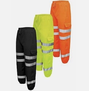 Pantalons de sécurité imperméables réfléchissants haute visibilité, vêtements de travail d'hiver respirants avec logo personnalisé et construction durable - Product Image 6