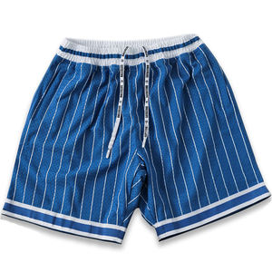 Short de basket-ball de sport taille moyenne pour hommes personnalisé en gros High Street Style College Solid Pattern 100% Polyester - Product Image 1