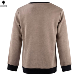 ชุดวอร์มสำหรับผู้ชายชุดวอร์มสองชิ้นลายปักลาย - Product Image 2