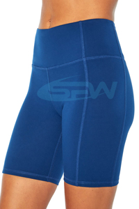 Pantalon de jogging taille haute sans couture en spandex pour femme, short cycliste, legging de yoga, short de sport - Product Image 2