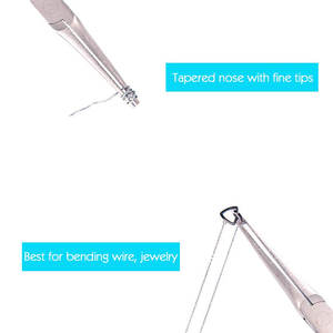 Alicates de joyería al por mayor, alicates de joyería, alicates para hacer joyas, mangos cuadrados de 120mm, alicates de cadena doblada a la venta - Product Image 3