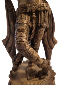 Diseño único Vintage Lord Krishna con acabado antiguo perfecto para sala de estar, oficina o decoración de habitación de meditación - Product Image 5