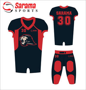 Uniformes de football américain de sublimation personnalisés en gros et de haute qualité et bon marché pour hommes avec un design personnalisé, - Product Image 3