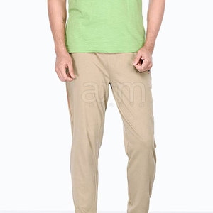 Pantalon coupe-vent en coton pour homme avec logo personnalisé pantalon pour homme de grande taille pantalon pour homme de style unique - Product Image 4