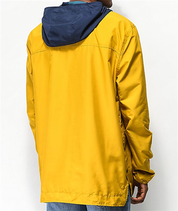 Chaqueta impermeable cortavientos OEM de otoño e invierno para hombre 2025 personalizada con logotipo chaqueta cortavientos Anorak para hombre - Product Image 2