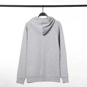 เสื้อฮู้ดดี้ผู้ชายคุณภาพสูง 500 GSM หนานุ่ม ทรงโอเวอร์ไซส์ ผ้าฝ้าย 100% รับสกรีนโลโก้ ซิปหนา แบบเรียบ สำหรับฤดูหนาว - Product Image 3