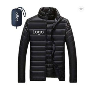 2025 al aire libre Oem Mens Nylon Puffer Mens Park Down Jacket ligero Puffer Coat chaqueta de invierno Stand Casual Jacket - Product Image 4