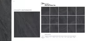 Pays antracite R11 600x900x20mm extérieur antidérapant carreau de porcelaine complet finition mate pour l'Europe - Product Image 3