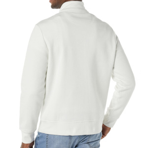 Pull en maille unisexe à col roulé, coupe classique, en molleton de coton personnalisé, avec fermeture éclair 1/4, idéal pour l'hiver – Modèle OEM - Product Image 2