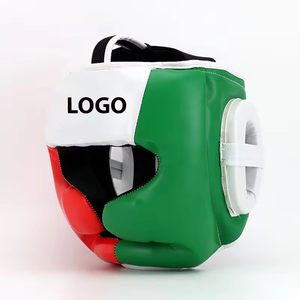 Casques de boxe professionnels unisexes de bonne qualité pour l'entraînement aux arts martiaux, protège-têtes personnalisés avec logo - Vente en gros - Product Image 4