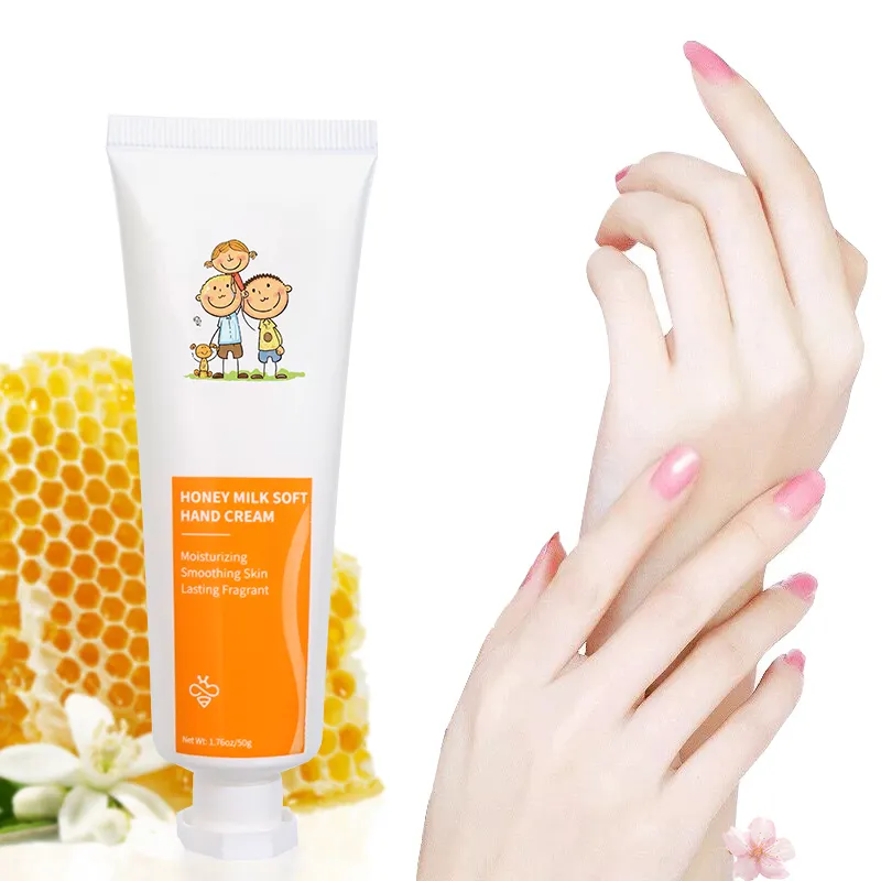 FATAZEN OEM/ODM Whitening Hand Body Lotion Moisturizing And Soothing Beauty Skin Care Shea Butter Milk Honey Hand Cream