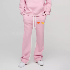 Logo personnalisé Pantalons pour hommes en éponge française de poids moyen avec cordon de serrage Vente en gros Baggy Lavé Décontracté Pantalon de survêtement 100% coton - Product Image 4