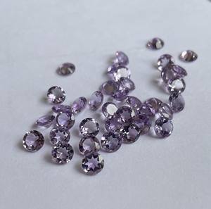 Amatista Rosa natural corte redondo 3,5mm facetado-amatista Rosa suelta piedra preciosa suelta de alta calidad - Product Image 5