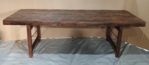 Phong cách mộc mạc 8-chân khai hoang bằng gỗ trang trại bảng rắn gỗ gấp bàn ăn cho tiệc cưới tiệc chiêu đãi và các sự kiện khách sạn - Product Image 2